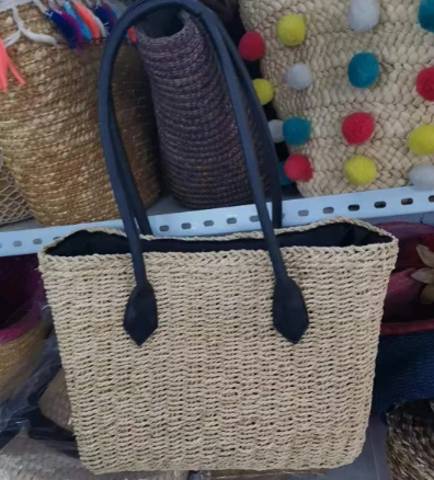 Papir ručno utkana kvadratna ženska torba