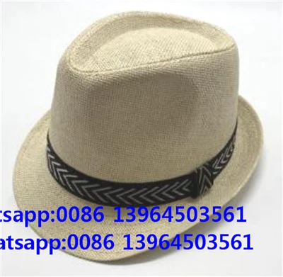 Žene Muškarci Fedora šešir za plažu