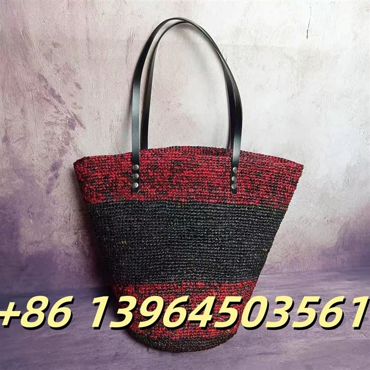 Ljetna torba na plaži Raffia