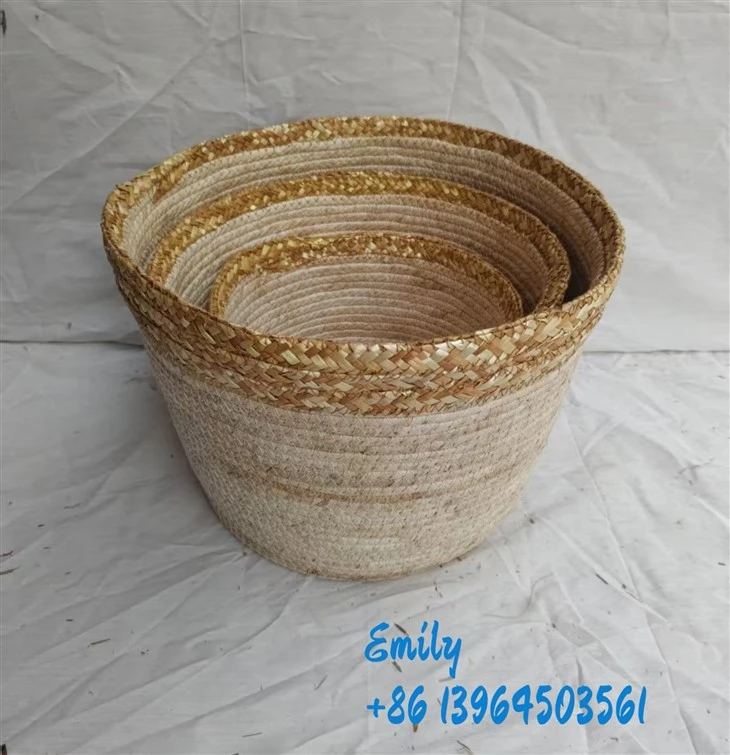 Modern Natural Storage Baskets