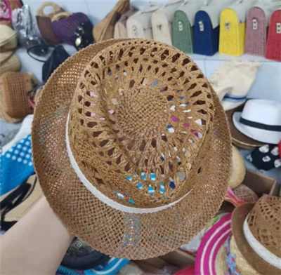 Prozračni papirnati šuplji ljetni šešir
