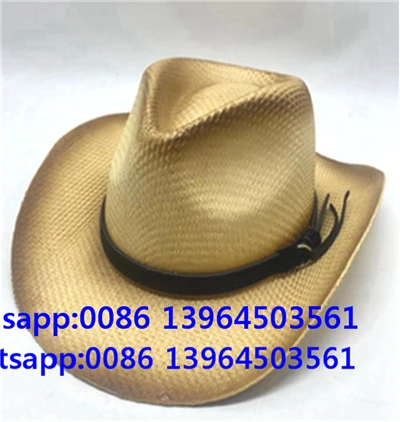 Fedora šešir od običnog papira smeđe boje u spreju