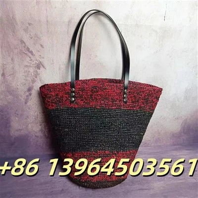 Ljetna torba na plaži Raffia